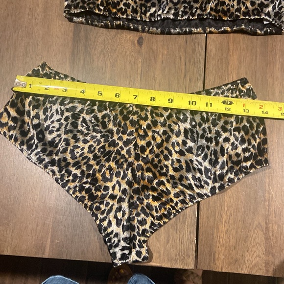 The Pleasure Company animal print halter top with matching bottoms - Picture 10 of 11